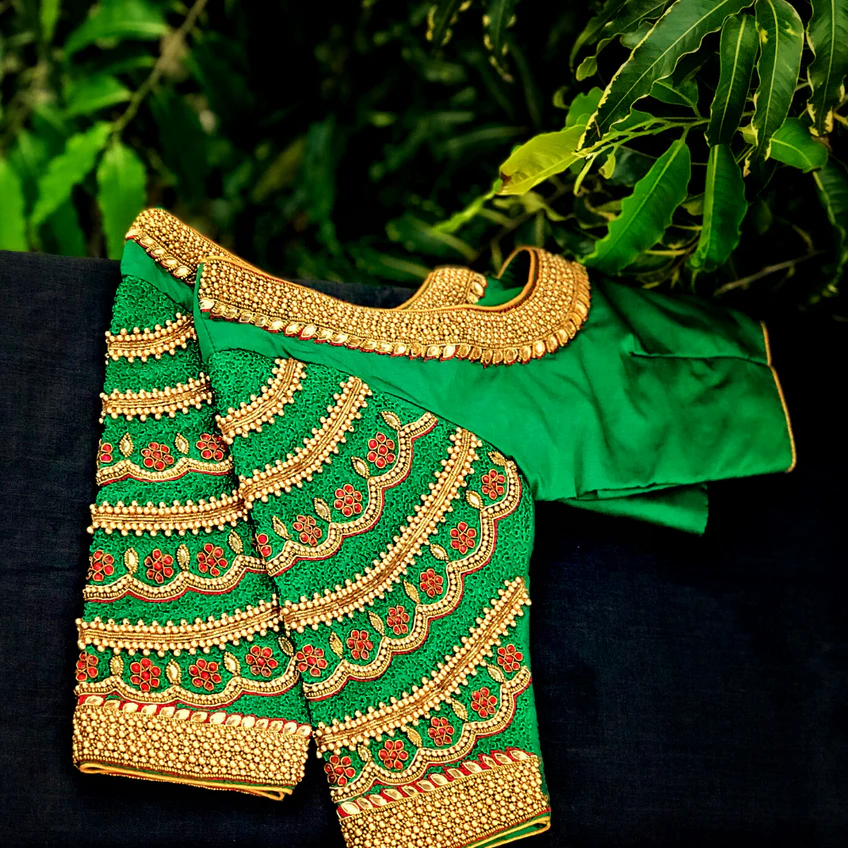 Luxury Designer Aari Blouse